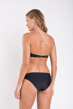 Cargar imagen en el visor de la galería, Model Back: Rio De Sol Bas Bottom Touch-Black Essential-Comfy