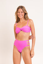 Cargar imagen en el visor de la galería, Image 07: Rio De Sol Bas Bottom Vita-Pink High-Waist-Spin