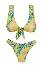 Cargar imagen en el visor de la galería, Product Front: Rio De Sol Ensemble Florescer Highleg