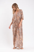 Cargar imagen en el visor de la galería, Image 06: Rio De Sol Vêtement De Plage Leopard Long Dress