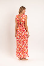 Cargar imagen en el visor de la galería, Model Back: Rio De Sol Vêtement De Plage Mirage Long Dress Soleil