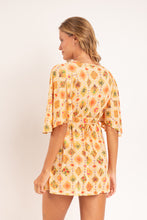 Cargar imagen en el visor de la galería, Model Back: Rio De Sol Mini Dress Mosaico Mini Dress