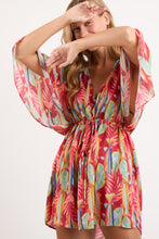 Cargar imagen en el visor de la galería, Image 07: Rio De Sol Robe De Plage Sea-Bloom Kaftan Bel