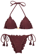 Cargar imagen en el visor de la galería, Product Front: Rio De Sol Ensemble Set Barolo Frufru
