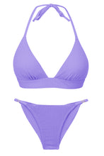Cargar imagen en el visor de la galería, Product Front: Rio De Sol Ensemble Set Bora-Lavanda Tri-Cos Cheeky-Fixa