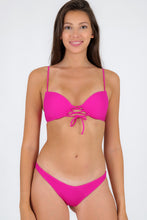 Cargar imagen en el visor de la galería, Gallery: Rio De Sol Ensemble Set Cotele-Amaranto Balconet-Pushup Lisboa