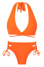 Cargar imagen en el visor de la galería, Product Back: Rio De Sol Ensemble Set Dots-Orange Kate Madrid