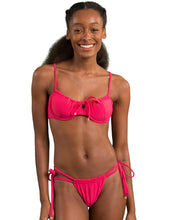 Cargar imagen en el visor de la galería, Gallery: Rio De Sol Ensemble Set Dots-Virtual-Pink Balconet-Tie Pipa