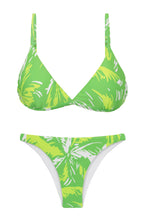 Cargar imagen en el visor de la galería, Product Front: Rio De Sol Ensemble Set Green-Palms Tri-Fixo Leblon