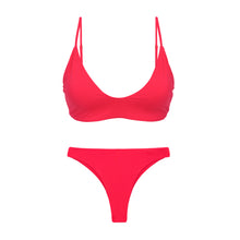 Cargar imagen en el visor de la galería, Product Front: Rio De Sol Ensemble Set Hibiscus Hana Sunset