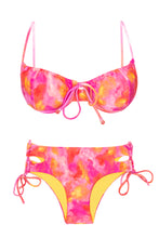 Cargar imagen en el visor de la galería, Product Front: Rio De Sol Ensemble Set Joyful Balconet-Tie Madrid