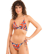 Cargar imagen en el visor de la galería, Gallery: Rio De Sol Ensemble Set Leaves Tri-Cos Cheeky-Micro