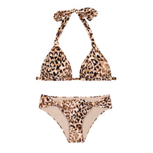 Cargar imagen en el visor de la galería, Product Front: Rio De Sol Ensemble Set Leopard Mel