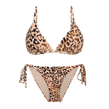 Cargar imagen en el visor de la galería, Product Front: Rio De Sol Ensemble Set Leopard Tri-Fixo Ibiza-Comfy