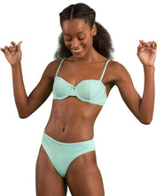 Cargar imagen en el visor de la galería, Gallery: Rio De Sol Ensemble Set Malibu-Menta Balconet Ciao