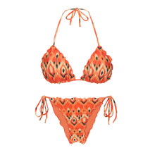 Cargar imagen en el visor de la galería, Product Front: Rio De Sol Ensemble Set Maracai Frufru
