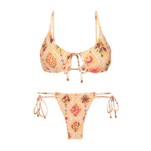 Cargar imagen en el visor de la galería, Product Front: Rio De Sol Ensemble Set Mosaico Tank-Tie Pipa