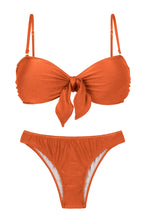 Cargar imagen en el visor de la galería, Product Front: Rio De Sol Ensemble Set Paprica Bandeau-No Essential