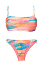 Cargar imagen en el visor de la galería, Product Front: Rio De Sol Ensemble Set River Bandeau-Reto Essential
