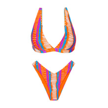 Cargar imagen en el visor de la galería, Product Front: Rio De Sol Ensemble Set Stripes Alba Cali