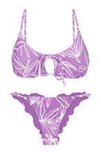 Cargar imagen en el visor de la galería, Product Front: Rio De Sol Ensemble Set Trail-Purple Tank-Tie Ipanema