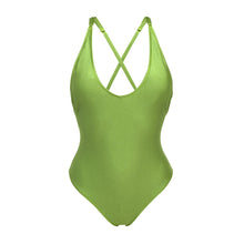 Cargar imagen en el visor de la galería, Product Front: Rio De Sol Une Pièce Shimmer-Botanica Sunny
