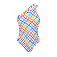 Cargar imagen en el visor de la galería, Product Front: Rio De Sol Une Pièce Square Santorini