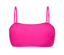 Cargar imagen en el visor de la galería, Product Front: Rio De Sol Haut Top Amaranto Bandeau-Reto