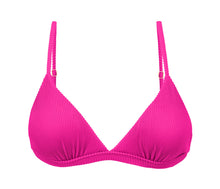 Cargar imagen en el visor de la galería, Product Front: Rio De Sol Haut Top Cotele-Amaranto Tri-Fixo