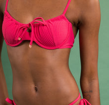 Cargar imagen en el visor de la galería, Image 09: Rio De Sol Haut Top Dots-Virtual-Pink Balconet-Tie