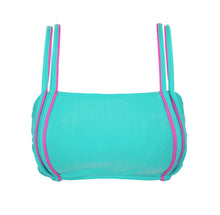 Cargar imagen en el visor de la galería, Product Front: Rio De Sol Haut Top Duo Pink Blue