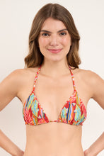 Cargar imagen en el visor de la galería, Image 08: Rio De Sol Haut Top Floral-Scales Tri-Inv