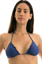 Cargar imagen en el visor de la galería, Gallery: Rio De Sol Haut Top Kiwanda Denim Frufru