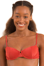 Cargar imagen en el visor de la galería, Gallery: Rio De Sol Haut Top Malibu-Chili Balconet