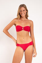 Cargar imagen en el visor de la galería, Model Front: Rio De Sol Haut Top Malibu-Malagueta Mavi