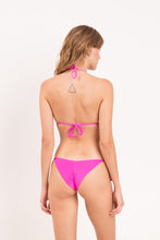 Cargar imagen en el visor de la galería, Model Back: Rio De Sol Haut Top Malibu-Rosa Tri-Inv