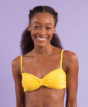 Cargar imagen en el visor de la galería, Image 10: Rio De Sol Haut Top Malibu-Yellow Bandeau-Duo