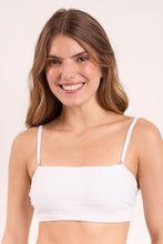 Cargar imagen en el visor de la galería, Gallery: Rio De Sol Haut Top Memphis-White Bandeau-Reto