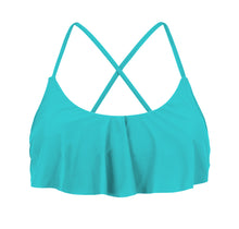 Cargar imagen en el visor de la galería, Product Front: Rio De Sol Haut Top Nannai Babado