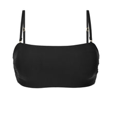 Cargar imagen en el visor de la galería, Product Front: Rio De Sol Haut Top Nero Bandeau-Reto