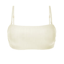 Cargar imagen en el visor de la galería, Product Front: Rio De Sol Haut Top Off-White Bandeau-Reto