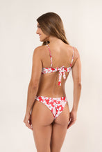 Cargar imagen en el visor de la galería, Model Back: Rio De Sol Haut Top Pua-Hibiscus Coral