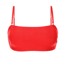 Cargar imagen en el visor de la galería, Product Front: Rio De Sol Haut Top Rouge Bandeau-Reto