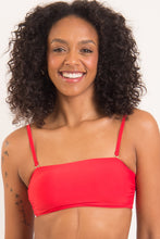 Cargar imagen en el visor de la galería, Gallery: Rio De Sol Haut Top Rouge Bandeau-Reto