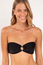 Cargar imagen en el visor de la galería, Gallery: Rio De Sol Haut Top Shimmer-Black Mavi