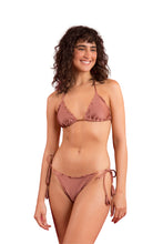 Cargar imagen en el visor de la galería, Image 04: Rio De Sol Haut Top Shimmer-Copper Frufru