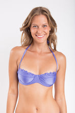 Cargar imagen en el visor de la galería, Gallery: Rio De Sol Haut Top Shimmer-Hortensia Balconet-Frufru