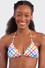 Cargar imagen en el visor de la galería, Gallery: Rio De Sol Haut Top Square Frufru