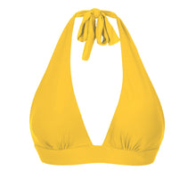 Cargar imagen en el visor de la galería, Product Front: Rio De Sol Haut Top Sunflower Halter-Cos