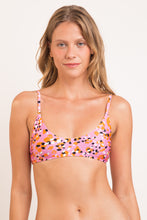Cargar imagen en el visor de la galería, Gallery: Rio De Sol Haut Top Sweet-Camo Bralette